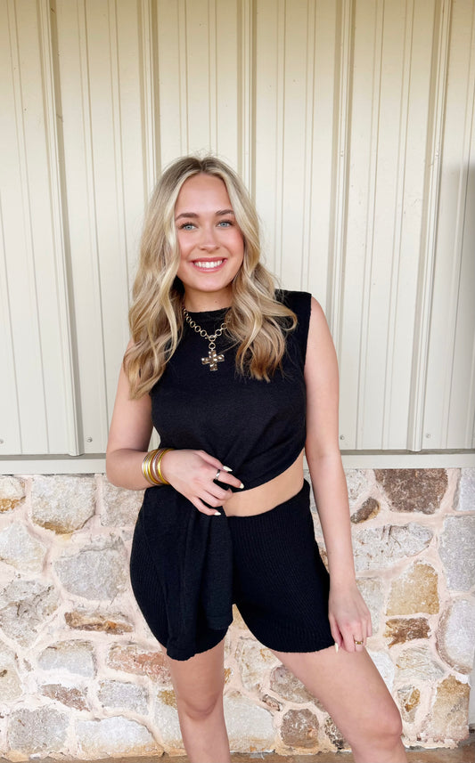 Black Lounge Set