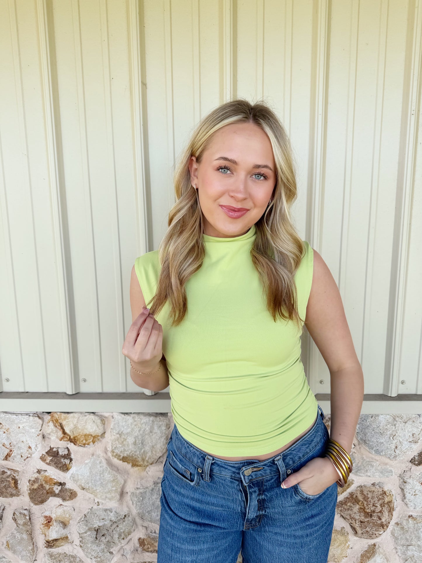 Green Sarah Tank